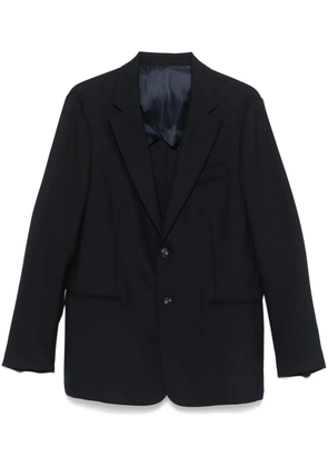 Emporio Armani notched-lapels blazer - Blue