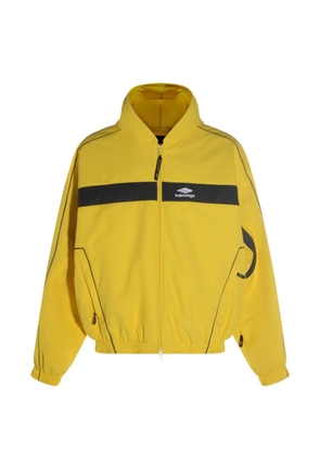 Balenciaga logo-detail lightweight jacket - Yellow