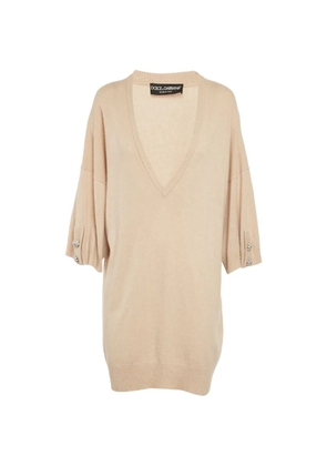 Dolce & Gabbana Pre-Owned V-neck sweater - Neutrals