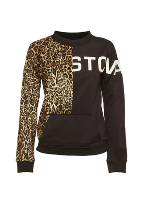 Just Cavalli Vintage animal-print sweatshirt - Black