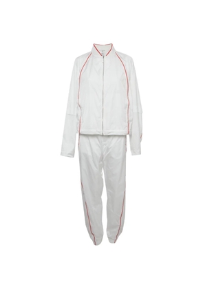 Jacquemus Pre-Owned x Nike zip-up tracksuit - White