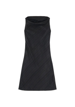 MM6 Maison Margiela jacquard dress - Black