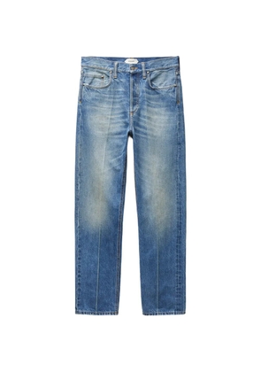 Versace distressed straight jeans - Blue