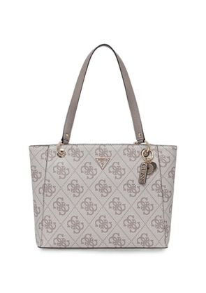 GUESS USA Noelle logo-pattern tote bag - Neutrals