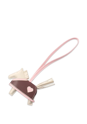 Hermès Pre-Owned 2026 PM Rodeo Robeo Coeur bag charm - Neutrals