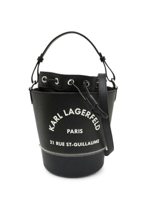 Karl Lagerfeld Rue St-Guillaume bucket bag - Black
