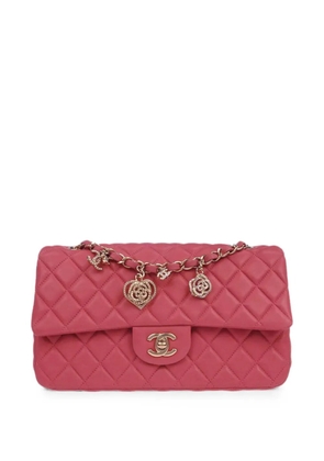 CHANEL Pre-Owned 2014 medium Classic Flap Valentine quilted shoulder bag - Pink