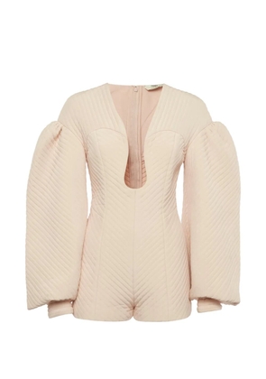 Fendi Pre-Owned padded jumpsuit - Pink