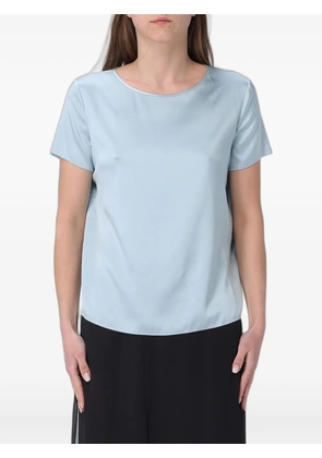 Emporio Armani short-sleeved blouse - Blue