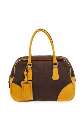 Prada Pre-Owned bowler tote bag - Brown