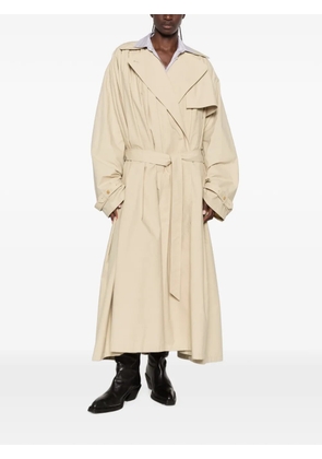 CALVIN KLEIN COLLECTION Mireille belted trench coat - Neutrals
