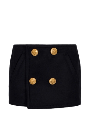 DSQUARED2 hybrid peacoat mini skirt - Blue