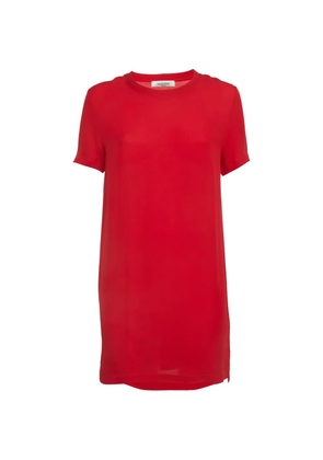 Valentino Garavani Pre-Owned short-sleeve shift mini dress - Red
