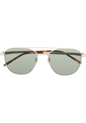 Saint Laurent Eyewear SL531 pilot-frame sunglasses - Gold