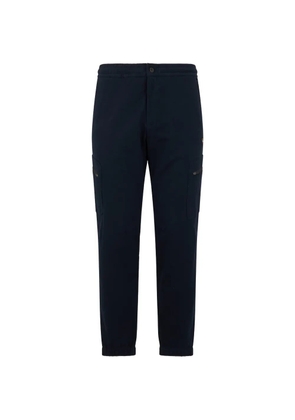 Paul & Shark elasticated-waistband cargo pants - Blue