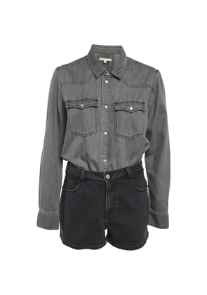 Maje denim playsuit - Grey