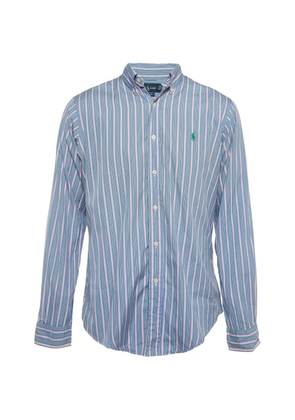 Ralph Lauren Vintage striped-pattern button-down shirt - Blue