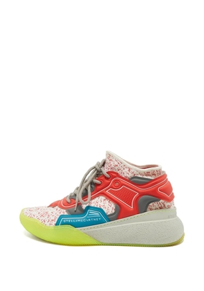Stella McCartney Pre-Owned speckled knit sneakers - White