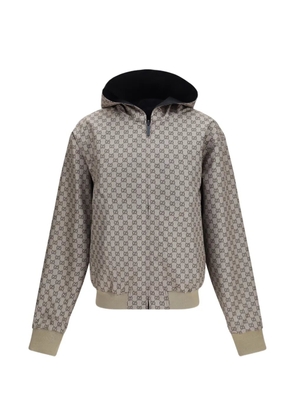 Gucci reversible hooded jacket - Black