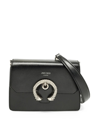 Jimmy Choo Pre-Owned Madeline crystal shoulder bag - Black