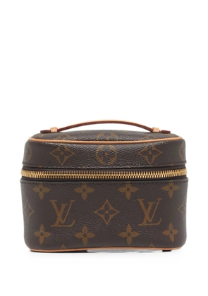 Louis Vuitton Pre-Owned Nice Nano Monogram mini bag - Brown