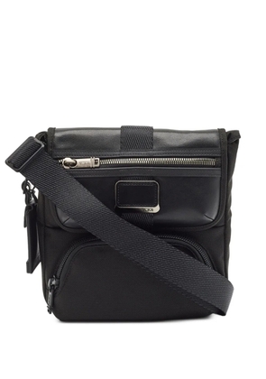 Tumi Barton leather-trim crossbody bag - Black
