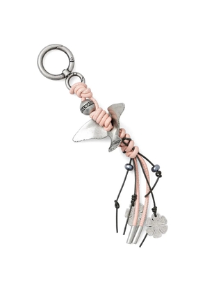 Andersson Bell Lucky Bird flower-detail keyring - Pink