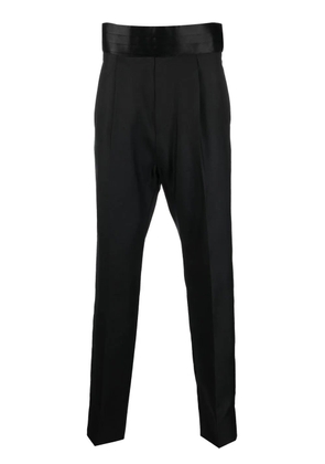 DSQUARED2 high-waisted tailored tuxedo trousers - Black