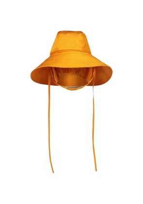Valentino Garavani Pre-Owned VLogo strapped bucket hat - Orange