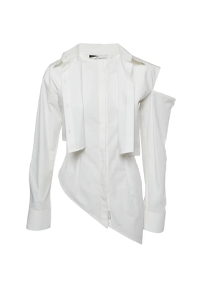 KKoncept asymmetric layered blouse - White