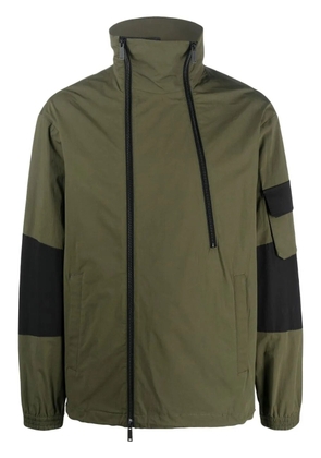 DSQUARED2 logo-print sports jacket - Green