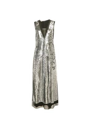 Stella McCartney Pre-Owned V-neck maxi dress - Black