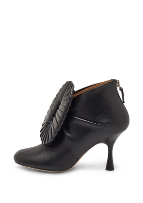 Loewe Pre-Owned leather ankle boots - Black
