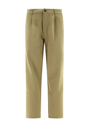 GR10K pleated-front trousers - Brown