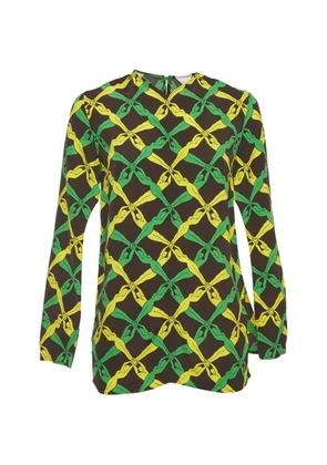 Bottega Veneta Pre-Owned printed blouse - Black