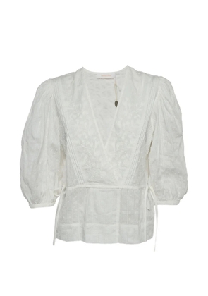 See By Chloé Vintage swiss dot-embroidered top - White