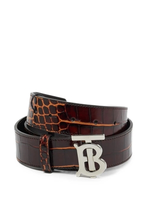 Burberry Pre-Owned leather belt - Brown