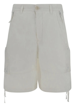 Ten C logo-appliqué bermuda shorts - White