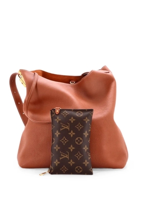 Louis Vuitton Pre-Owned Low Key Calfskin MM hobo bag - Brown