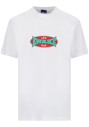 Awake NY logo-print T-shirt - White