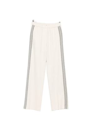 Peserico side-stripe track pants - Neutrals