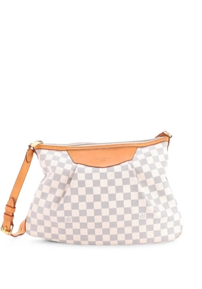 Louis Vuitton Pre-Owned Siracusa Handbag Damier MM shoulder bag - White