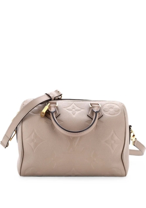 Louis Vuitton Pre-Owned Speedy Bandouliere Bag Monogram Empreinte Giant 25 satchel - Neutrals