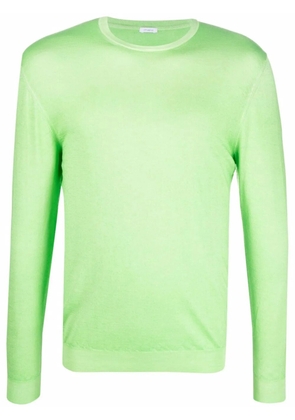 Malo crew-neck rib-trimmed jumper - Green