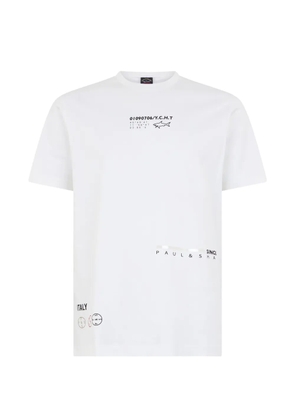 Paul & Shark logo-print T-shirt - White