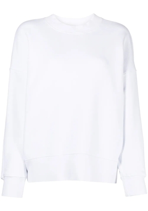 Palm Angels logo-print sweatshirt - White