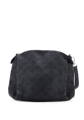 Louis Vuitton Pre-Owned Babylone Handbag Mahina Leather BB hobo bag - Black