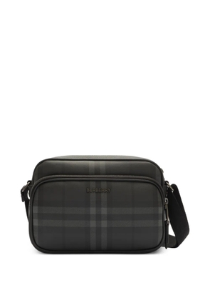 Burberry City Check-pocket crossbody bag - Black