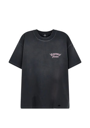 Represent print-detail distressed T-shirt - Grey