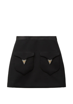 Versace wool mini skirt - Black